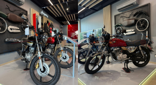 Xe côn tay cổ điển Honda CG150 sắp được đưa về Việt Nam: Bình xăng lớn, dùng hộp số 5 cấp?